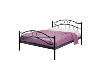 Кровать Надежда Plus 1600*2000 (металл/чёрный)